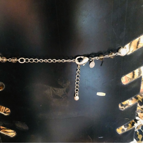 Chico’s silvertone Angel necklace NWOT - Picture 6 of 8